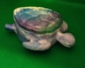 Resin Turtle trinket jar