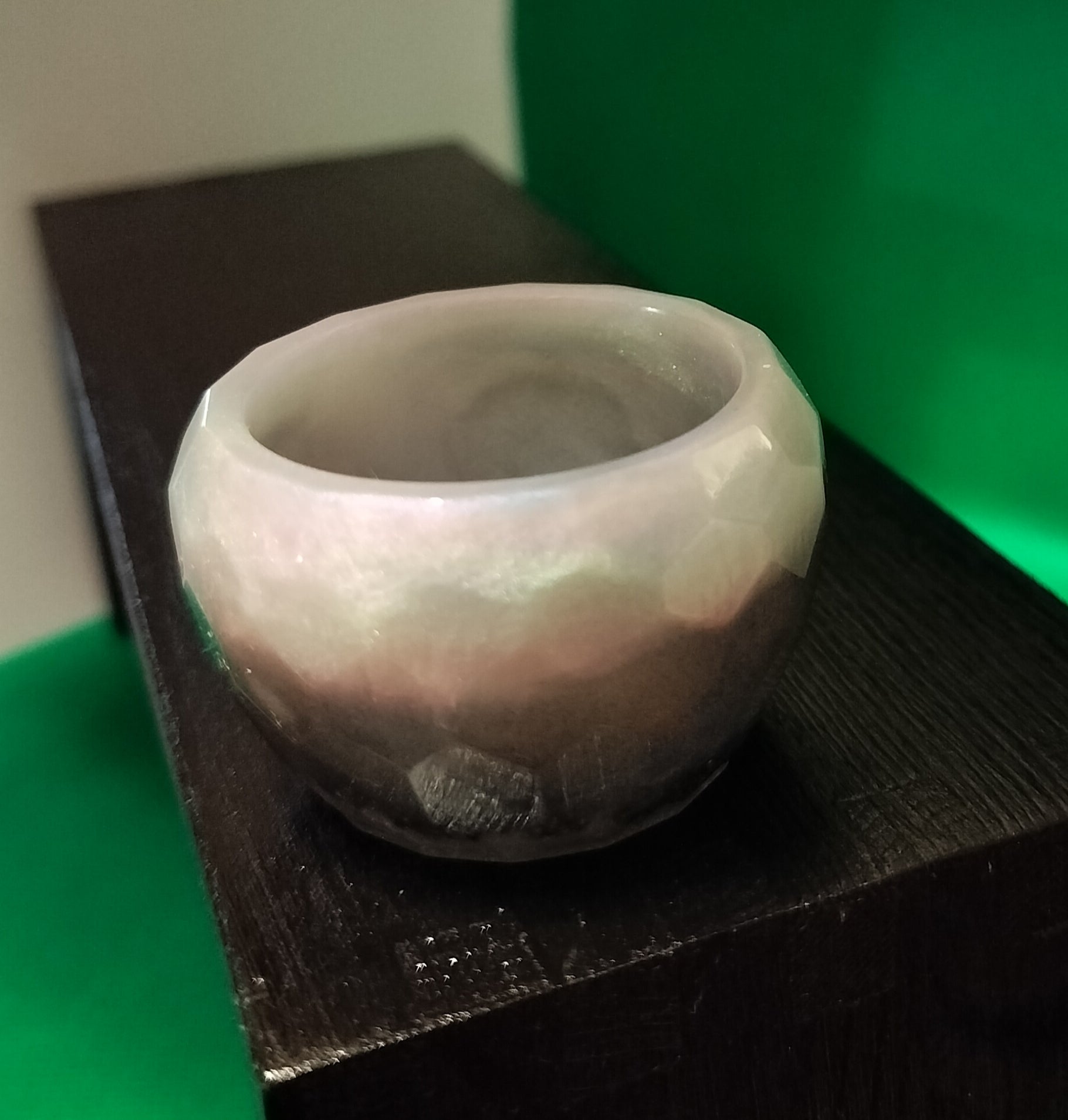 Mini resin trinket cup