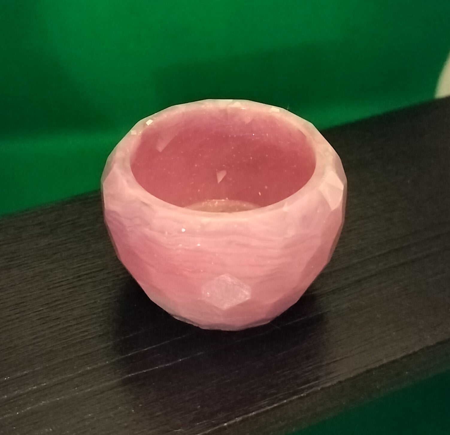 Mini resin trinket cup