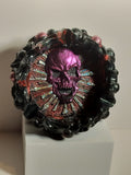 Resin skull ashtray